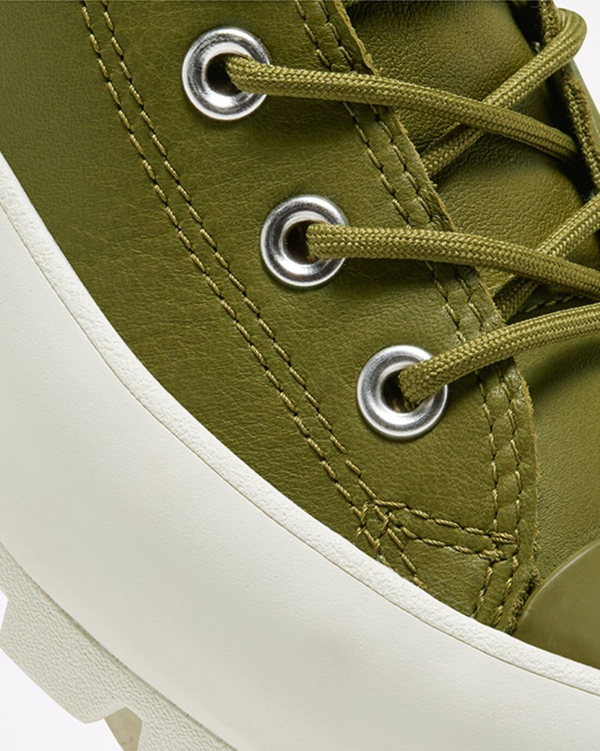 Women's Converse Chuck Taylor All Star Lugged Winter High Top Shoes Dark Olive / Navy | AU 09E68X